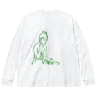 omunarudoのはんかしゆいぞう（シンプル） Big Long Sleeve T-Shirt