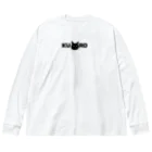 小鳥と映画館のクロネコ Big Long Sleeve T-Shirt