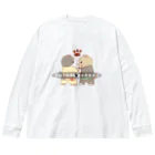 taiwanatyouの推手猫 Big Long Sleeve T-Shirt