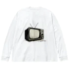 jamfish_goodiesの昭和テレビ Big Long Sleeve T-Shirt