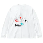 YASUPLANTS&AQUAのしゅりんプ Big Long Sleeve T-Shirt