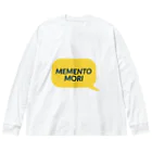 MEMENTO MORIのMEMENTO MORI 吹き出しTシャツ Big Long Sleeve T-Shirt