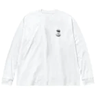 皮脂分泌の部屋(おもしろ/奇抜/個性的)のハスの花2 Big Long Sleeve T-Shirt