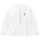 Shime-Samuraiの締めのSAMURAIのアイコン ビッグシルエットロングスリーブTシャツ