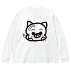 【推し】あねといもうと/aneimoのaneimoグッズ動物1 ビッグシルエットロングスリーブTシャツ