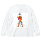 salmon mama 2のヤナップラー星人 Big Long Sleeve T-Shirt