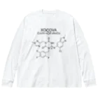 DRIPPEDのXOCOVA C22H17ClF3N9O2-ゾコーバ-(Ensitrelvir-エンシトレルビル-) Big Long Sleeve T-Shirt