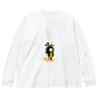 feistyIRISHの猫とエイリアン Big Long Sleeve T-Shirt