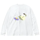 ぷにっと！パピなみ【公式】のモンシロチョウ(せいちゅう) Big Long Sleeve T-Shirt