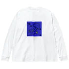 handmade asyouareの天の川クラゲ ビッグシルエットロングスリーブTシャツ