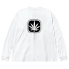 おもしろいTシャツ屋さんのTAIMA 大麻 大麻草 マリファナ cannabis marijuana ビッグシルエットロングスリーブTシャツ