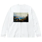 世界美術商店の天国の平原 / The Plains of Heaven Big Long Sleeve T-Shirt