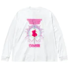 RABBITISM!のうさぎ教スローガン日本語 Big Long Sleeve T-Shirt