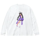 IKUSEN🍆テディアのせんちゃん水着姿 Big Long Sleeve T-Shirt