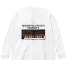 Vintage Synthesizers | aaaaakiiiiiのSequential Circuits Prophet 5 Vintage Synthesizer Big Long Sleeve T-Shirt