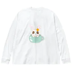 COCOROのマグカップうさぴょん ビッグシルエットロングスリーブTシャツ