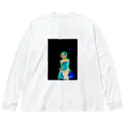 NIL の幽霊 Big Long Sleeve T-Shirt