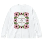 HeartToMeのシャビーシックなアネモネのフレーム Big Long Sleeve T-Shirt