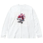 phi-delの柘榴 Big Long Sleeve T-Shirt