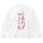 hippi▲▲▲のtogether ビッグシルエットロングスリーブTシャツ