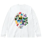 hilo tomula トムラ ヒロのMade Of CMC  Color ビッグシルエットロングスリーブTシャツ