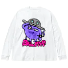 grind popのgp-インベーダーくんとキャトルミューティレーション Big Long Sleeve T-Shirt