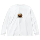 gomashio8899のアートのしろ Big Long Sleeve T-Shirt