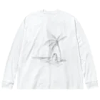 雑貨屋ペパロニの夏のペンギン　サマーバケーション Big Long Sleeve T-Shirt