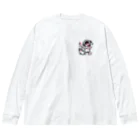 CuteCombatのCuteCombat_nurse(ナース)_ver.001 ビッグシルエットロングスリーブTシャツ