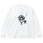 CuteCombatのCuteCombat_nurse(ナース)_ver.002 Big Long Sleeve T-Shirt