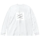 miyuki. candypopのサバねこ Big Long Sleeve T-Shirt