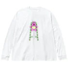 ちんぷんかんプリンの竹馬うさぎ🎍🐇🐰 Big Long Sleeve T-Shirt