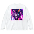 パンクビビッド•ピエロ団のパンクビビッド・ピエロキャット kAsumI Big Long Sleeve T-Shirt