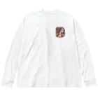 streetsnapのUrban Inked Chic、両面プリントロングTシャツ、期間限定 Big Long Sleeve T-Shirt