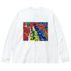 GALLERY misutawoのポーランド グダンスクのドゥーギ広場 Big Long Sleeve T-Shirt