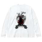 ㌍のるつぼのNight Rabbit Big Long Sleeve T-Shirt