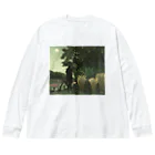 世界美術商店の蛇使いの女 / The Snake Charmer Big Long Sleeve T-Shirt