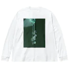 ぬーん。の薔薇です。 ビッグシルエットロングスリーブTシャツ