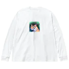 三好結衣のタイガーくん Big Long Sleeve T-Shirt