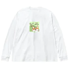 ロイ@イラストレーターHEXANFT販売美麗イラスト描きますのPLAY WITH ME Big Long Sleeve T-Shirt