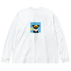 DJ.dogsのDJ.dog dogs1 ビッグシルエットロングスリーブTシャツ