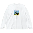 saroraのモネの犬 Big Long Sleeve T-Shirt