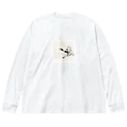 コハクの可愛い寝相のコハク Big Long Sleeve T-Shirt