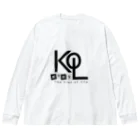 ArucaDesignのThe kiss of life ＜起死回生＞ Big Long Sleeve T-Shirt