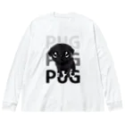 furebuhi　clubのグラフィックPUG！ Big Long Sleeve T-Shirt