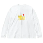 satoayaのアニマルカフェのフードアニマル　ロールケーキリス Big Long Sleeve T-Shirt