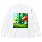 IOSUKEのキノコの世界 Big Long Sleeve T-Shirt