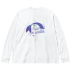 chicodeza by suzuriの人魚のマーク Big Long Sleeve T-Shirt