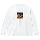 幻想のphotogrammarの幻想的な星空のイラストグッズ Big Long Sleeve T-Shirt