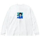 ラクダッピーのココシャネル、ゴッホの世界に行ってみた Big Long Sleeve T-Shirt